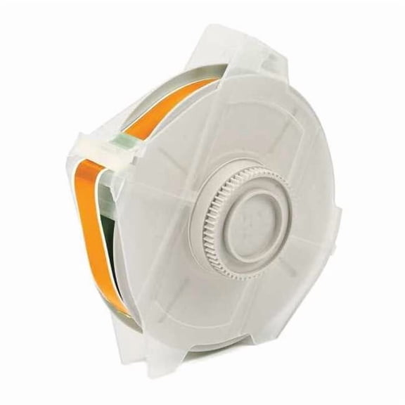 Brady Label Tape Cartridge, Orange, Labels/Roll: Continuous 113154