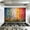 Color 7, variant on Kitchen Backsplash Peel and Stick Wall Murals Vivid Floral Artwork Weathered Rainbow Wooden Removable Mural 35.4"W x 23.6"H, Oil Proof Vinyl Wallpaper for Fireplace & Behind Stove