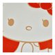 thumbnail image 4 of Almohada Providencia Reversible Kitty 50 Aniversario Rojo, 4 of 7