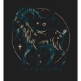 thumbnail image 5 of Capricorn Zodiac Sign Adult Black Long Sleeve Hoodie-3XL, 5 of 6