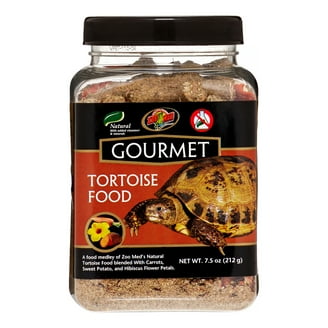 Zilla Land Turtle and Tortoise Food Pellets, 6.5 oz - Reptile Pet