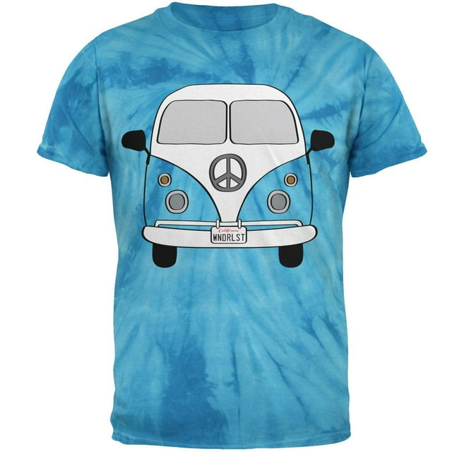 Halloween Travel Bus Costume Camper Wanderlust Mens T Shirt