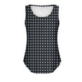 thumbnail image 5 of QUINDOS Tank Tops for Women under $5 Basic Navy Summer Casual Fashion Printed Loose Round Neck Sleeveless Womens Camisoles, 5 of 5
