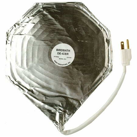 Farm Innovators Farm Model B-9 Economical Birdbath De-Icer, 44-Watt, Farm Innovators' birdbath de-icer is an affordable, low-wattage birdbath de-icer By Farm Innovators ()