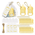 thumbnail image 1 of 20 Pzas Regalo De Baby Shower Llaveros Chupete Saca Corchos  DORADOS, 1 of 5