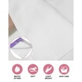 thumbnail image 6 of Purple Grey Abstract Kitchen Dish Towels for Drying Dishes Set of 3, Gradient Geometric Graffiti Modern Art Waffle Weave Microfiber Hand Tea Bathroom Towels Quick Dry & Absorbent Towel 15.7x23.6, 6 of 7