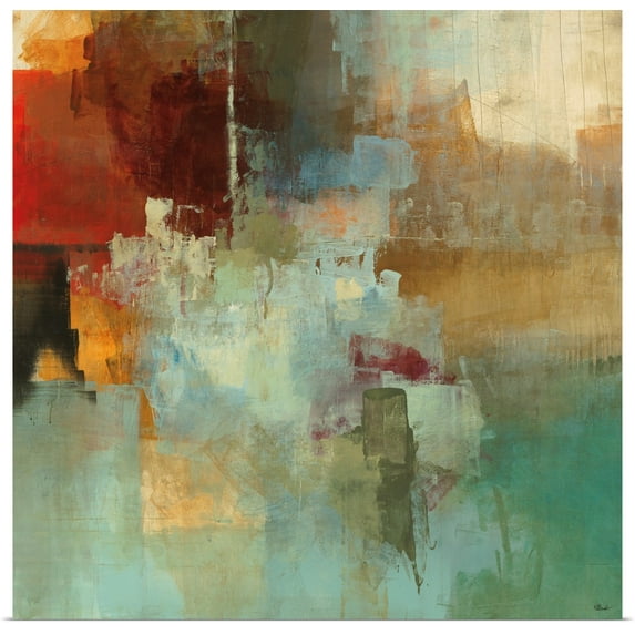 Great BIG Canvas | Rolled Randy Hibberd Poster Print entitled Big City I