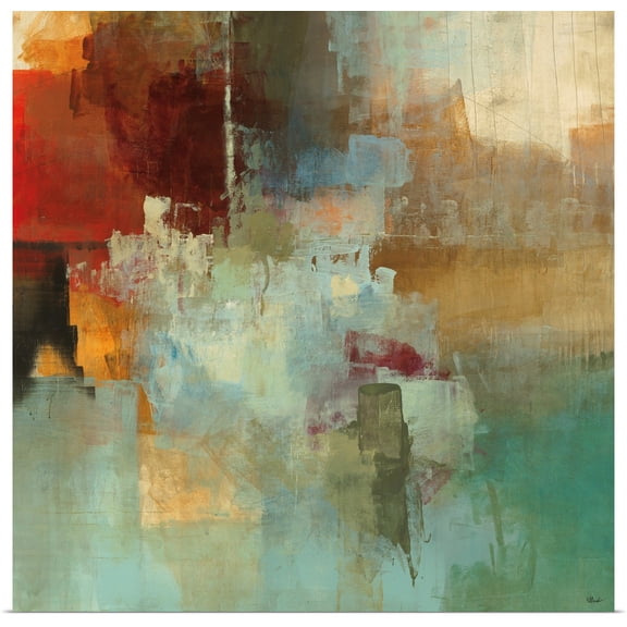 Great BIG Canvas | Rolled Randy Hibberd Poster Print entitled Big City I