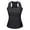 Black, variant on Babibeauty Waist Trainer Vest for Women Gym Workout Sport with Adjustable Sauna Slimming Sweat Belt Body Shaper