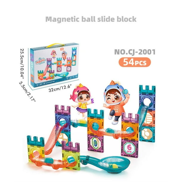 Stick-O Blocs de Construction magnétiques pour Enfants à partir de 1 an  Jouets éducatifs avec Aimant Ensemble damis bébé Req