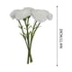 thumbnail image 3 of pstuiky Claveles artificiales para decoración del hogar, escena floral de boda al aire libre, flores artificiales y plantas verdes, 3 of 6