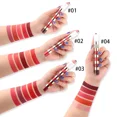 thumbnail image 4 of 5 In1 Matte Lipstick Kit Combo Strip Velvet Sexy Red Lip Tint Non-stick Cup Lip Gloss Lip Oil Makeup Lips Cosmetic Set Wholesale, 4 of 5