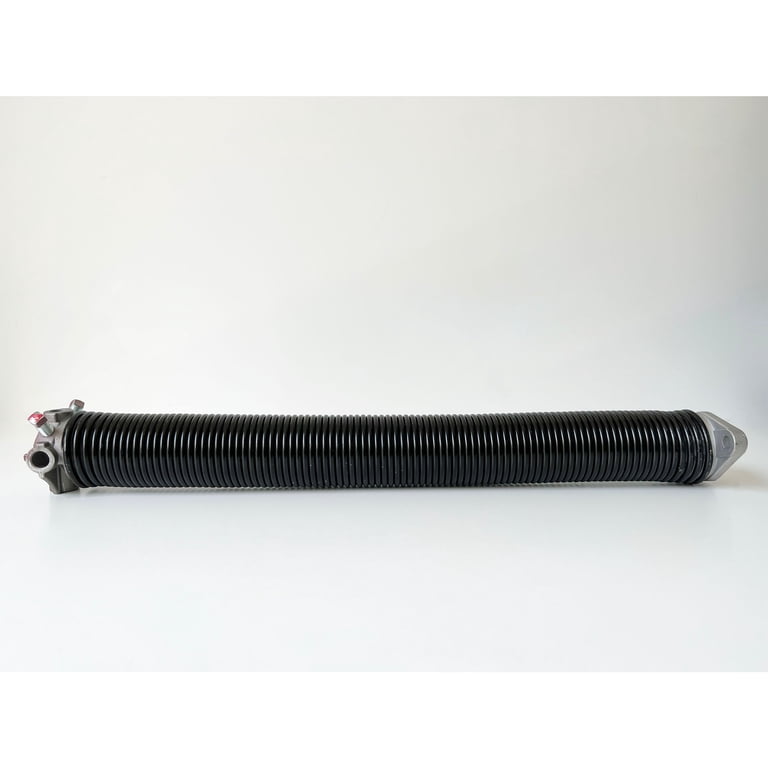 Pair Of Garage Door Torsion Springs – 218 X 2 X 21-33 Size With Winding Bars | 25 Inch Length, Black Coated