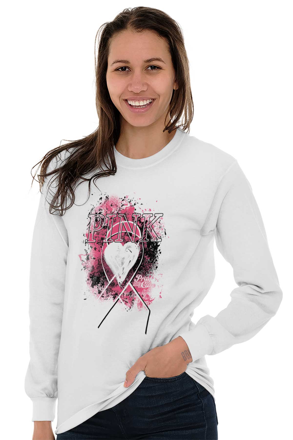 Spaghetti Tank Cancer Pink Ribbon Survivor Hope Royal Lion Jr