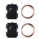 thumbnail image 1 of Tira de Luces LED de 2 Piezas, 10 M, 100 Luces (Cuatro Colores), 4,5 V, 3 Pilas AA, Estuche Impermeable con Soporte para Pilas y Encendido/Apagado, 1 of 5