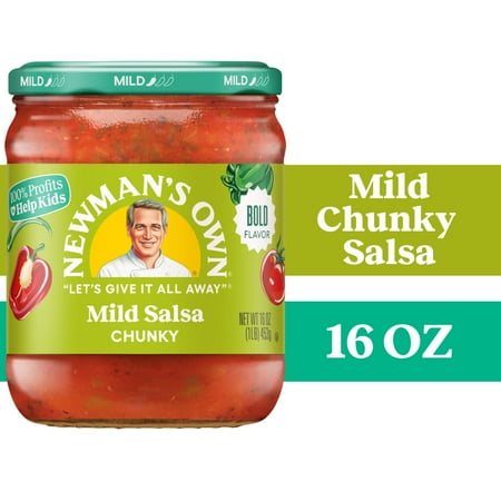 Newman's Own Chunky Mild Bold Flavor Salsa 16 oz
