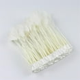 thumbnail image 4 of adornos de s naturales, adornos de flecos para vestido , costura artesanal, disfraz, accesorio de maquilje, decoración para J Macarena Plumas adornadas franja, 4 of 8