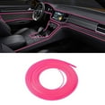 thumbnail image 3 of Gerich 5M Car Interior Accessories Pink Point Edge Gap Door Panel Molding Line Trims, 3 of 8