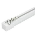 thumbnail image 1 of Curtain Track Aluminum Alloy - 3.28ft Quiet Ceiling Track Curtain Rail System, 1 of 2