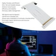 thumbnail image 3 of HELIAHOO PCIE 4.0 X16 Riser Cable High Speed Flexible Double Sided 180 Degree GPU Extension Cable for RTX 4090 for RX 7900 XT (40cm) UA24513-7780, 3 of 9