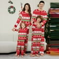 thumbnail image 6 of Onlypjs Family Matching Christmas Pajamas Set – Red & Green Festive Print Holiday Sleepwear for Women, Men – Cozy Winter Loungewear for Couples & Families, 6 of 6