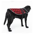 thumbnail image 5 of Chaqueta impermeable para perros, chaqueta de invierno para perros grandes con agujeros para correa, chaleco reflectante para perros medianos y grandes, ropa cálida de invierno, color negro (L) Rojo Verde RV1016-0124153FYD, 5 of 5