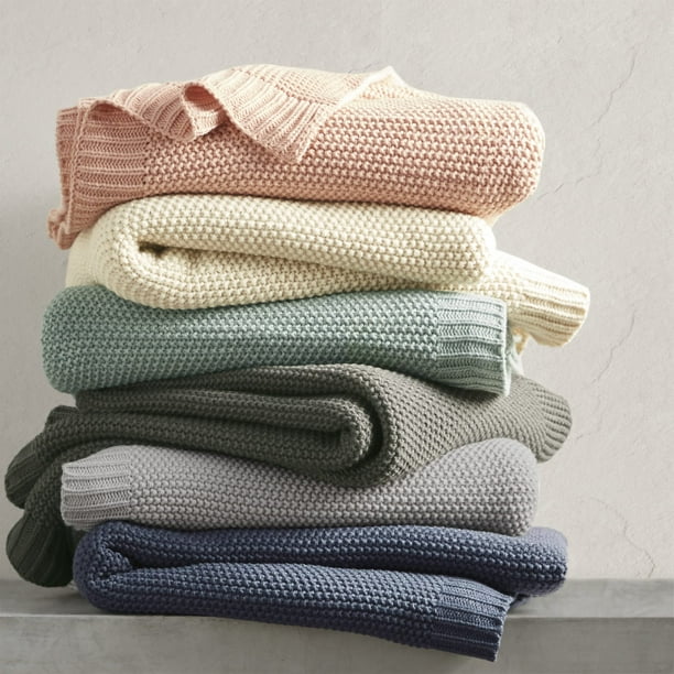 Fox and ivy chunky knit throw sale