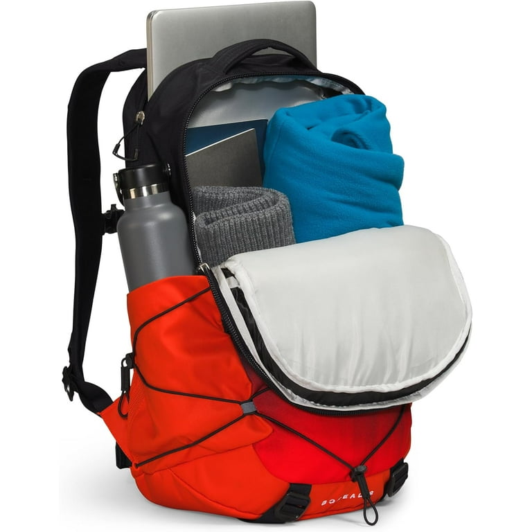 The North Face Borealis Commuter Laptop Backpack, Fiery Red Dip Dye Large  Print/TNF Black, One Size - Walmart.com