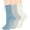 3\haze Blue Gray, variant on Cozy Fuzzy Socks for Women Non Slip Socks Slipper Socks Fluffy Socks Hospital Socks with Grips for Women Sleep