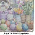 thumbnail image 5 of Decorating Easter Shih Tzu Glass Cutting Board 12 in x 15 in, 5 of 5