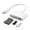 White, variant on BotaniNest Micro Card Reader Type C Android Mobile Computer Multi Function Otg2.0 Sd/Tf U Disk
