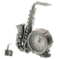 thumbnail image 6 of ORDDIART 1Pack Saxophone Shaped Alarm Clock Multi Color Plastic With Time Display For Students, 6 of 8