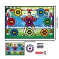 thumbnail image 3 of Children's Functional Lighted Football Game Mat for Catching and Kicking Football Indoor and Outdoor Sports, 3 of 7