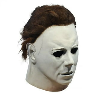 Cooltop LED Michael Myers Gray Latex Creepy Full Face Costume Mask