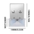 thumbnail image 4 of hengsof USB LED Car Interior Atmosphere Lamp, Car Interior LED Lights, Universal Mini Led USB Lights for Car Decoration, Plug-in USB Decoration Night Light for Most Cars, 4 of 8