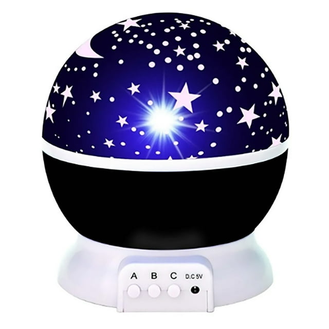 Star Night Light, Rechargeable Kids Night Light Projector with Cute Pattern for Home, Stage, Party, Game Room, Home Theater, Classroom, Etc