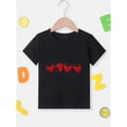 thumbnail image 2 of Cute Strawberry Patterned Iron-On Graphic Tees With 100% Cotton Fabric,Suitable for Boys And Girls,Size From 3T-13Y,Ideal Gift for Daughter and Grand daughter, 2 of 6