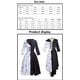 thumbnail image 4 of Cruella de vil cosplay costume 2 styles women gown black white maid dress with gloves hoodie skirt wigs outfits halloween party, 4 of 4