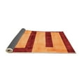 thumbnail image 2 of Ahgly Company Indoor Rectangle Abstract Orange Modern Area Rugs, 2' x 3', 2 of 4