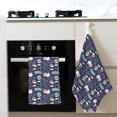 thumbnail image 4 of Zufioo Bamboo Panda Waffle Weave Kitchen Towels,Kitchen Essentials Wash cloths,Dish Towels for Kitchen,Quick Drying Dirt Resistant Hand Dish Cloths, 4 of 7