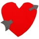 thumbnail image 1 of KAKOWELY Disfraz de corazón para escenario, disfraz de corazón, disfraz de cosplay para fiesta, Halloween, día de San Valentín., 1 of 5