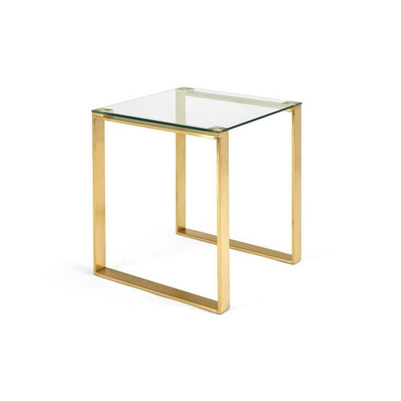 Home Gear Table d'appoint Base Dorée