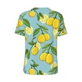 thumbnail image 2 of Daiia Lemon Mens Baseball Jersey Button Down Shirts Short Sleeve Sports Uniforms-3X-Large, 2 of 9