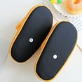 thumbnail image 3 of Wovix Adult Autumn Winter Bread Shoes Warm Fuzzy Home Shoes House Slippers For Women Memory Foam Slippers Trendy Shoes Khaki L, 3 of 8