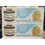 Trader Joe's These Sprinkles Walk Into A Sandwich Cookie 6oz 170g (2 Boxes)
