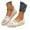 White, variant on Women Flats Shoes Sneakers Comfortable Sandals For Summer Outdoor Clothing Breathable Hollow Casual Black Sandal Shoes ,Us Size:8