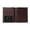 Brown, variant on Wallet Euro Style Size RFID Safe Brown Leather Bifold Wallet for Men ID Key Holder by Juzar Tapal Collection