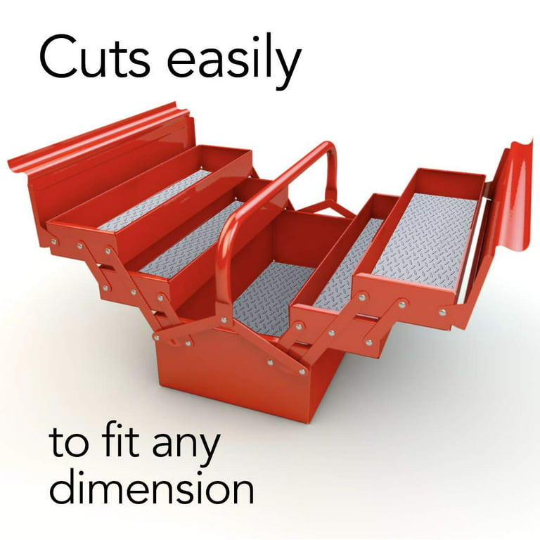 Mod-Box Mod-Liners Printed Diamond Plate Toolbox Liner