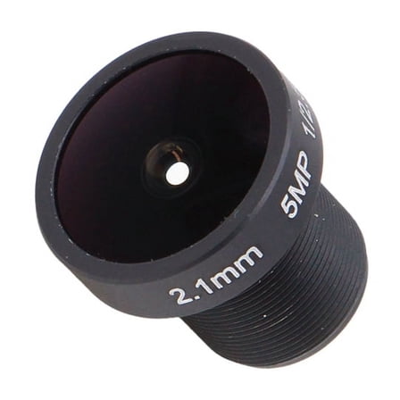 2.1mm 5MP Camera Fisheye Lens M12 170 Degree Wide Angle Panoramic Lens for HD CCTV IP Camera Without Filter