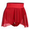 thumbnail image 2 of IBTOM CASTLE Women's High Waisted Shorts Rave Skirt Active Dancewear XXL Red, 2 of 4